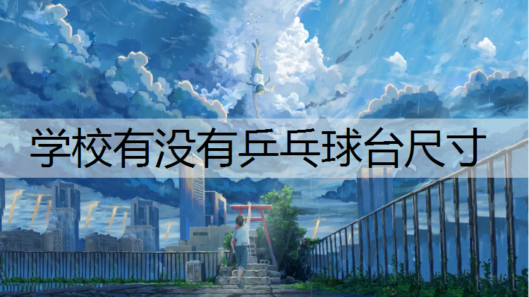 学校有没有乒乓球台尺寸
