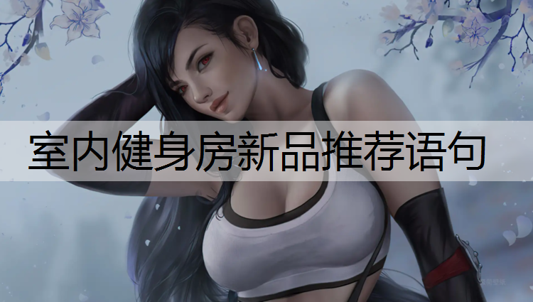 室内健身房新品推荐语句
